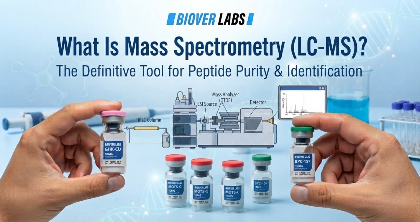 What Is Mass Spectrometry (LC-MS) in Peptide Testing?
